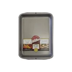 Wilton Lasagna Pan 11-in W X 14-1/2-in L Silver Silver