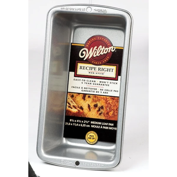 Loaf Pan 8.5X4.5 Wilton 3 Loaf Pan 8.5X4.5 Wilton