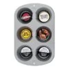 Wilton Muffin Pan Jumbo 6Cp