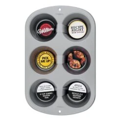 Wilton Muffin Pan Jumbo 6Cp