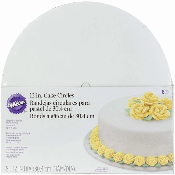 Wilton 12 In. -CAKE CIRCLE 3 Wilton 12 In. -CAKE CIRCLE
