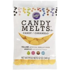 Wilton YELLOW -CANDY MELTS 12OZ