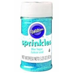 710750 Sprinkles Jar Blue Sugar 325 Oz