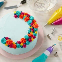 Wilton Icing Decorating Tips Set - Tips For Writing, Flowers, Ruffles Or Borders -Wilton Store he6gb63gv7daqrnjxsa1 85535.1691046922