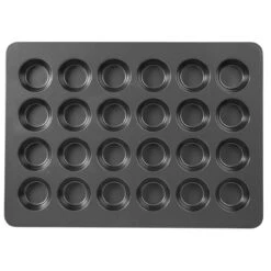 Wilton Perfect Results Premium Non-Stick Steel Bakeware Mega Muffin And Cupcake Baking Pan, 24-Cup