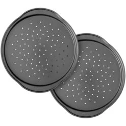 Wilton Perfect Results Non-Stick 14-Inch Pizza Pans With Holes, Multipack Set Of 2