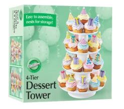 Wilton Stacked 4-Tier Cupcake And Dessert Tower -Wilton Store lpazni47igr8zyjqqfbh 18254.1691046705