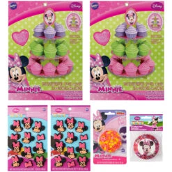 Wilton Minnie Mouse Cupcake Decorating Kit, 6-Piece -Wilton Store rcoco5mnmmqfgdv8volk 52864.1691046996