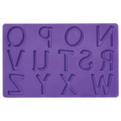 Wilton Silicone Letters And Numbers Fondant And Gum Paste Molds, 4-Piece - Cake Decorating Supplies -Wilton Store sfmgcm4gsrusaltmacng 64316.1691046934