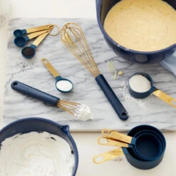 Wilton Navy Blue And Gold Kitchen Utensils Mix And Measure Set, 10-Piece 13 Wilton Navy Blue And Gold Kitchen Utensils Mix And Measure Set, 10-Piece -Wilton Store sq5rn18klvwlmt7vhqah 78571.1691133091