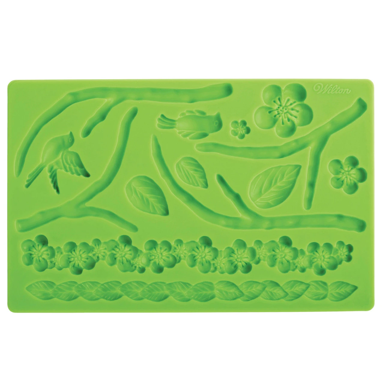 Wilton Silicone Nature Designs Fondant And Gum Paste Mold - Cake Decorating Supplies 4 Wilton Silicone Nature Designs Fondant And Gum Paste Mold - Cake Decorating Supplies - Image 2