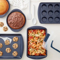 Wilton Diamond-Infused Non-Stick Navy Blue Baking Set, 9-Piece 15 Wilton Diamond-Infused Non-Stick Navy Blue Baking Set, 9-Piece -Wilton Store urxfo0pukaggdwhsemvy 70230.1691133036