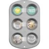 Wilton 6 Cup Jumbo Muffin Pan 1 Wilton 6 Cup Jumbo Muffin Pan -Wilton Store wilton 6 cup jumbo muffin pan p15081 64082 image