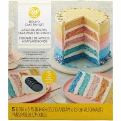 Wilton Easy Layers Cake Pan - Set Of 5