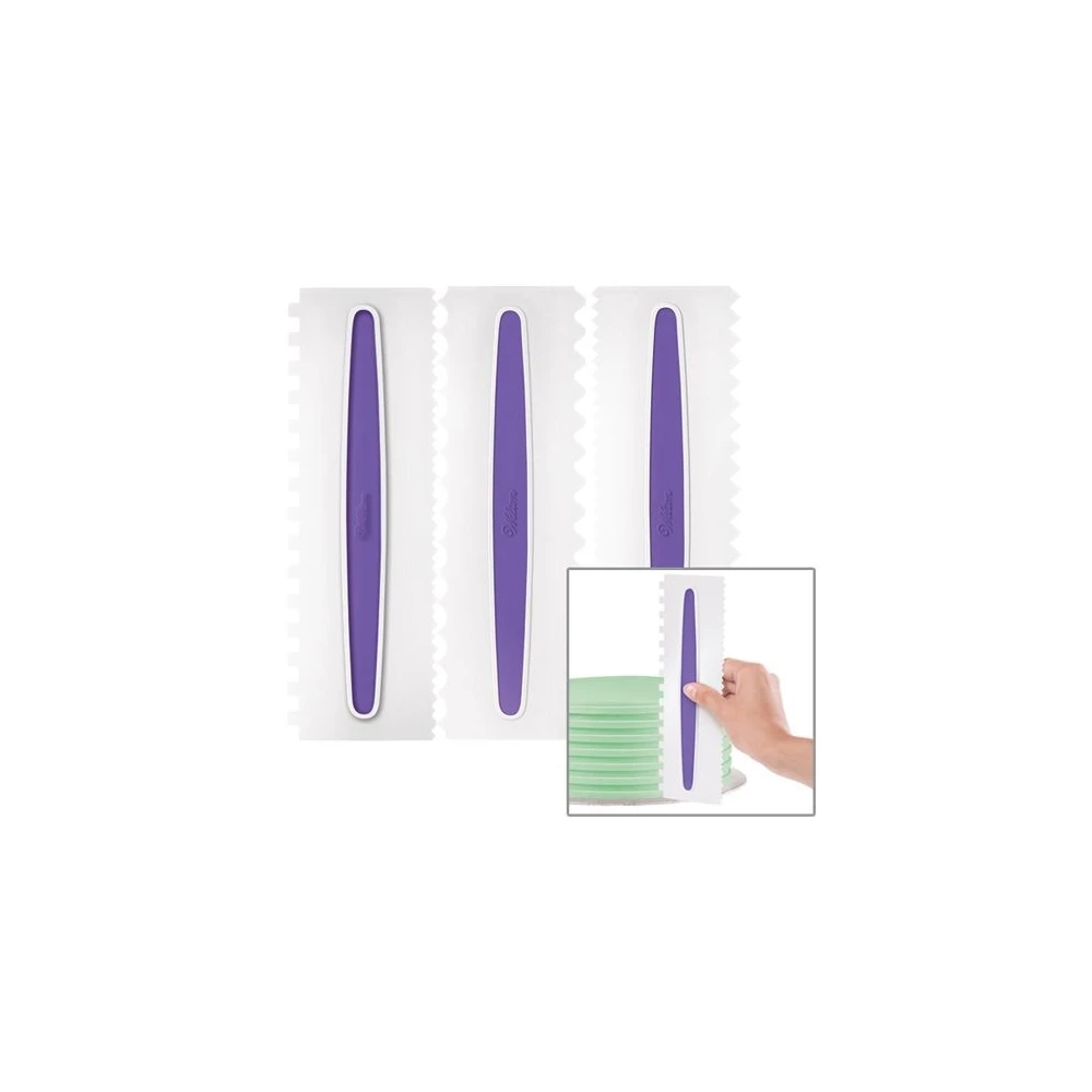 Wilton Icing Comb Set Of 3 4 Wilton Icing Comb Set Of 3 - Image 2