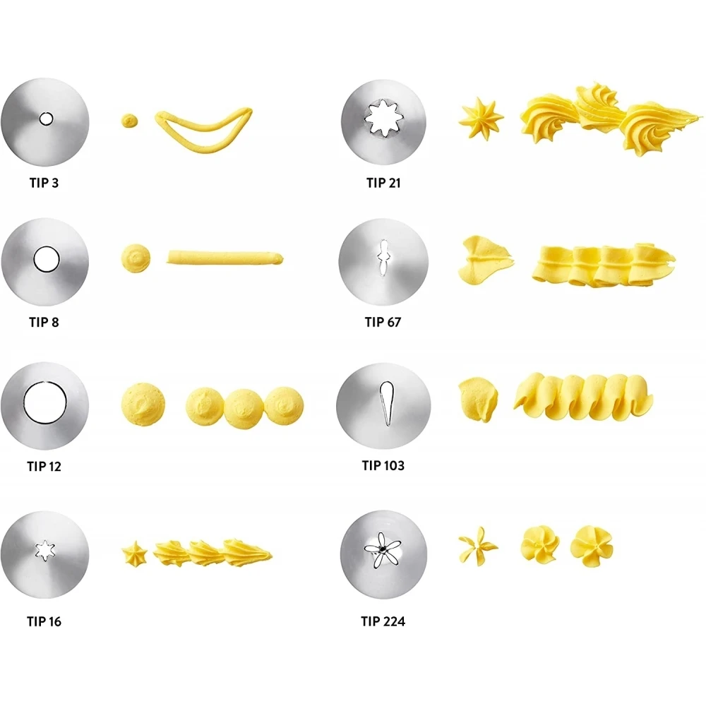 Wilton Starter Decorating Tip Set 5 Wilton Starter Decorating Tip Set - Image 3