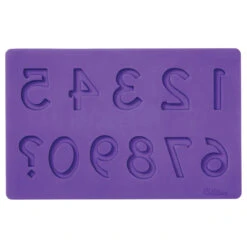 Wilton Silicone Letters And Numbers Fondant And Gum Paste Molds, 4-Piece - Cake Decorating Supplies -Wilton Store xa90brdc0eop29d1xijh 89926.1691046934