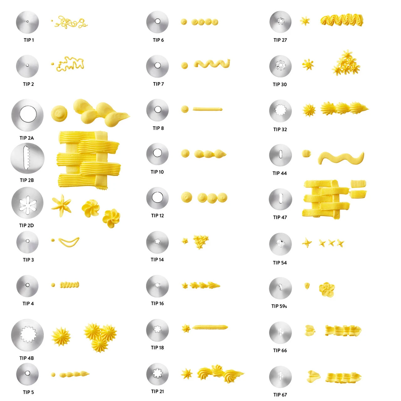 Wilton Master Cake Decorating Piping Tips Set, 55-Piece Cake And Cupcake Decorating Set 4 Wilton Master Cake Decorating Piping Tips Set, 55-Piece Cake And Cupcake Decorating Set - Image 2